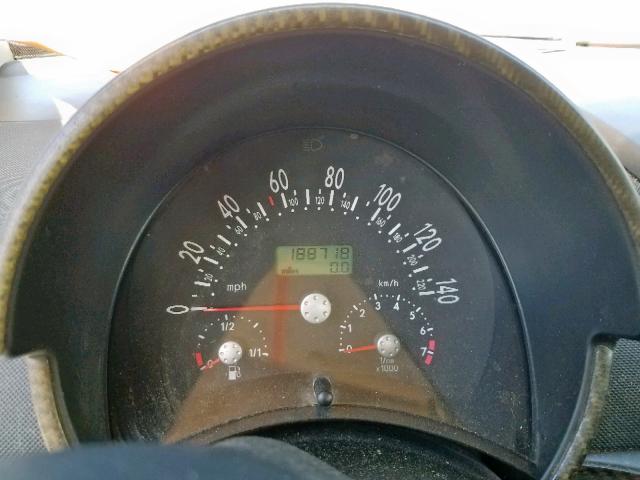 3VWBB61C2WM039688 - 1998 VOLKSWAGEN NEW BEETLE თეთრი ფოტო 8