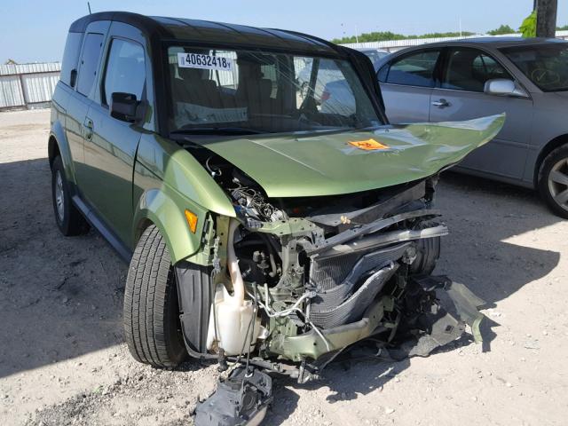 5J6YH18716L008130 - 2006 HONDA ELEMENT EX GREEN photo 1