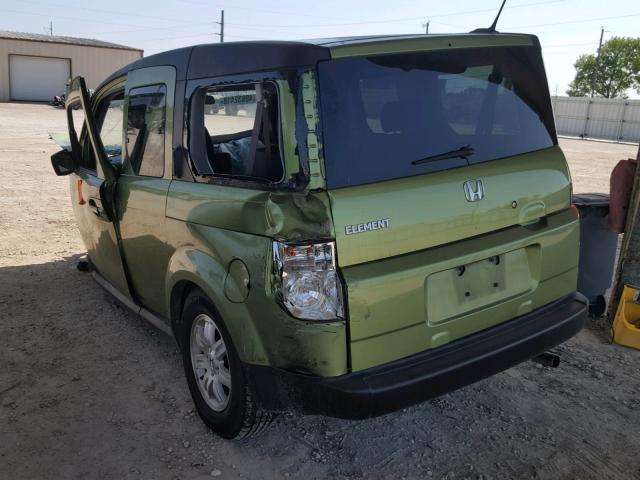 5J6YH18716L008130 - 2006 HONDA ELEMENT EX GREEN photo 3