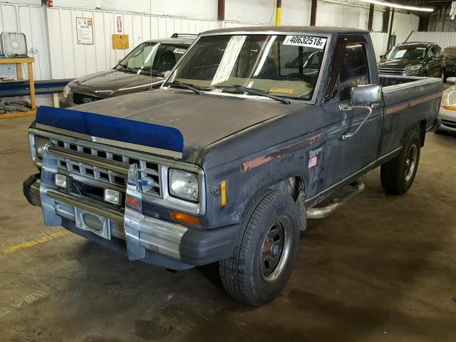 1FTCR11S3EUA99857 - 1984 FORD RANGER BLACK photo 2