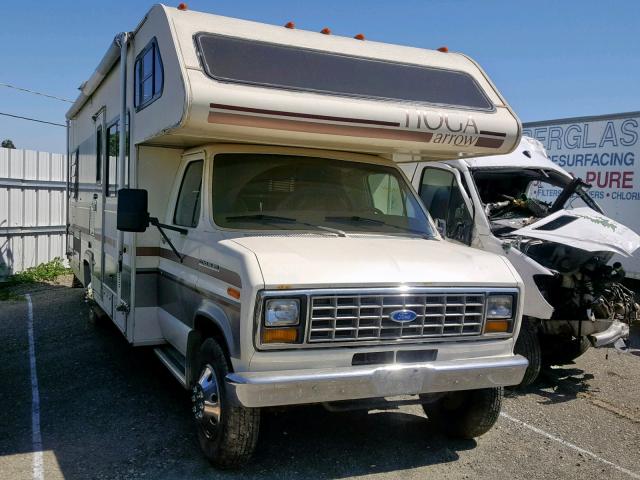 1FDKE30G1LHB11912 - 1990 FORD MOTORHOME BEIGE photo 1