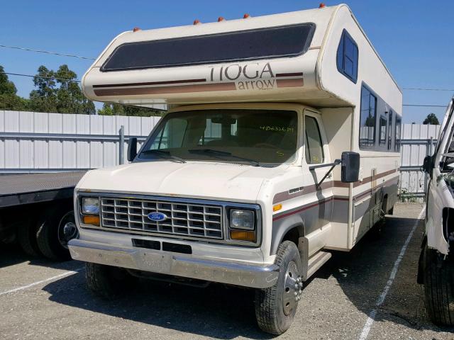 1FDKE30G1LHB11912 - 1990 FORD MOTORHOME BEIGE photo 2