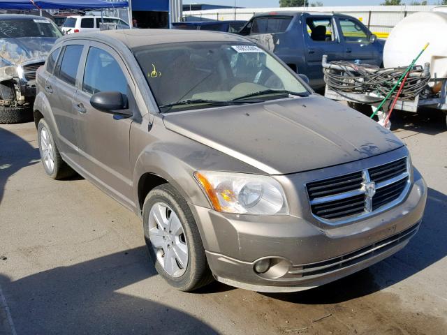 1B3HB48BX7D148011 - 2007 DODGE CALIBER SX GOLD photo 1