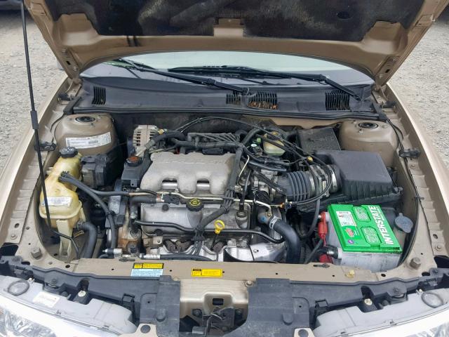 1G3NF52E11C262264 - 2001 OLDSMOBILE ALERO GLS GOLD photo 7