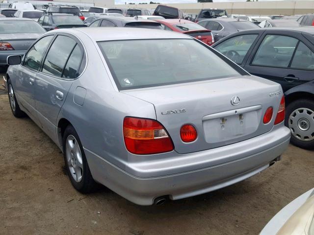 JT8BD68SXX0064237 - 1999 LEXUS GS 300 SILVER photo 3