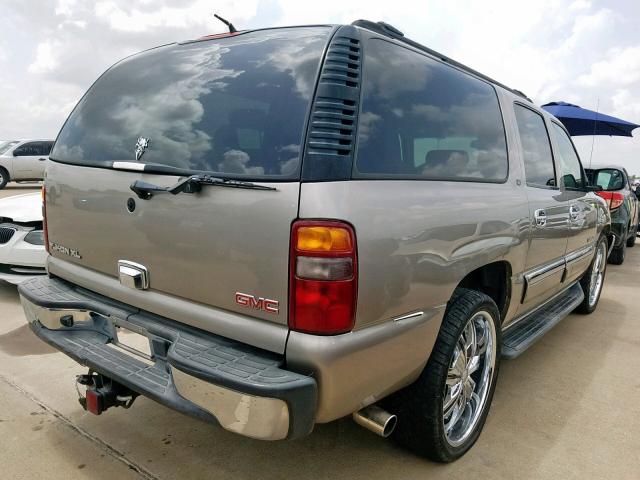 3GKEC16Z83G221293 - 2003 GMC YUKON XL C TAN photo 4