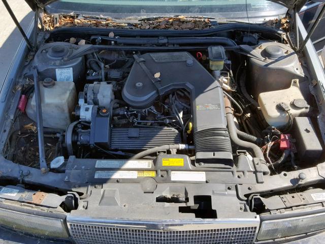 1G6KS6983GU811036 - 1986 CADILLAC SEVILLE GRAY photo 7