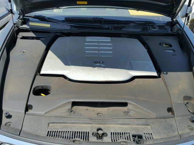 JTHBL46F375017180 - 2007 LEXUS LS 460 GREEN photo 7