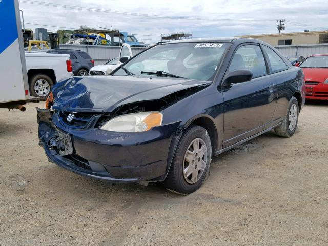 1HGEM22223L039777 - 2003 HONDA CIVIC DX CHARCOAL photo 2