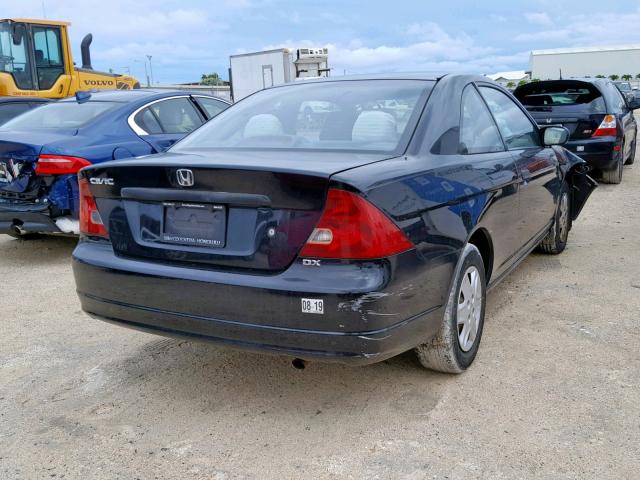 1HGEM22223L039777 - 2003 HONDA CIVIC DX CHARCOAL photo 4