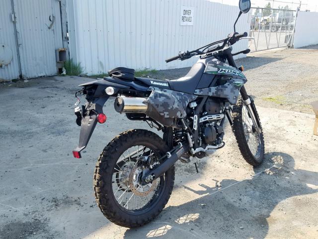 JKALXMS17JKA28584 - 2018 KAWASAKI KLX250 SJ BLACK photo 4