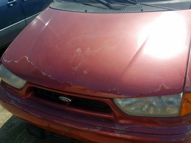 2FMZA51U2WBD44693 - 1998 FORD WINDSTAR W RED photo 9