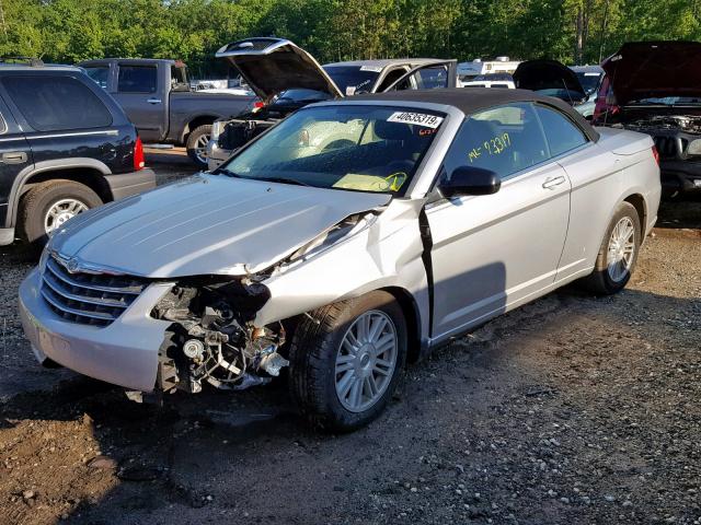 1C3LC45B59N506000 - 2009 CHRYSLER SEBRING LX SILVER photo 2