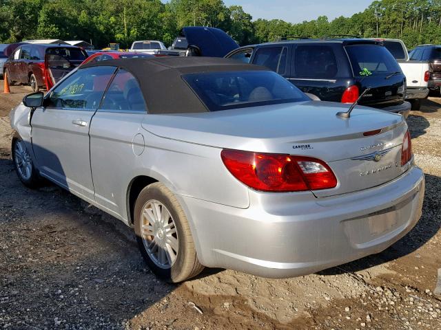 1C3LC45B59N506000 - 2009 CHRYSLER SEBRING LX SILVER photo 3