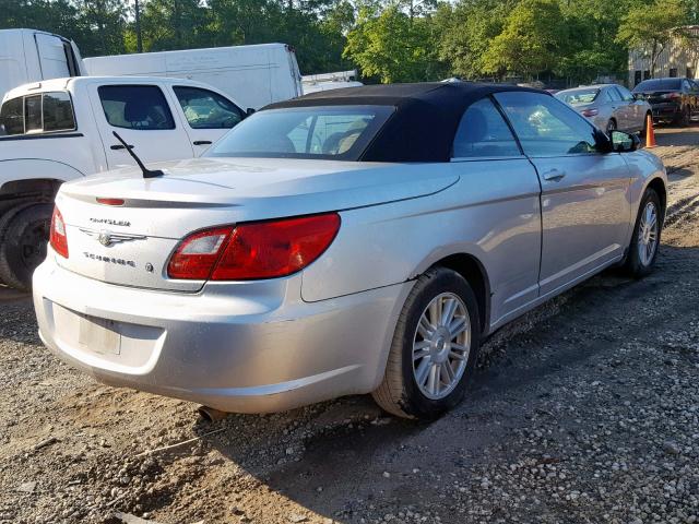 1C3LC45B59N506000 - 2009 CHRYSLER SEBRING LX SILVER photo 4