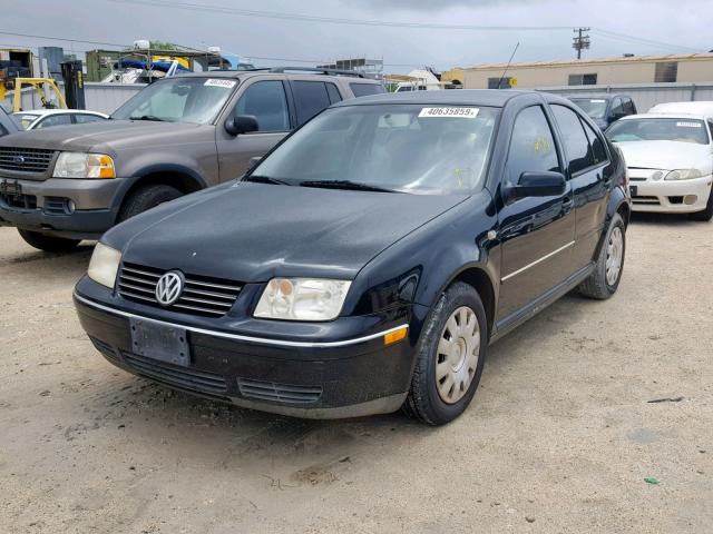 3VWRK69M54M055764 - 2004 VOLKSWAGEN JETTA GL BLACK photo 2