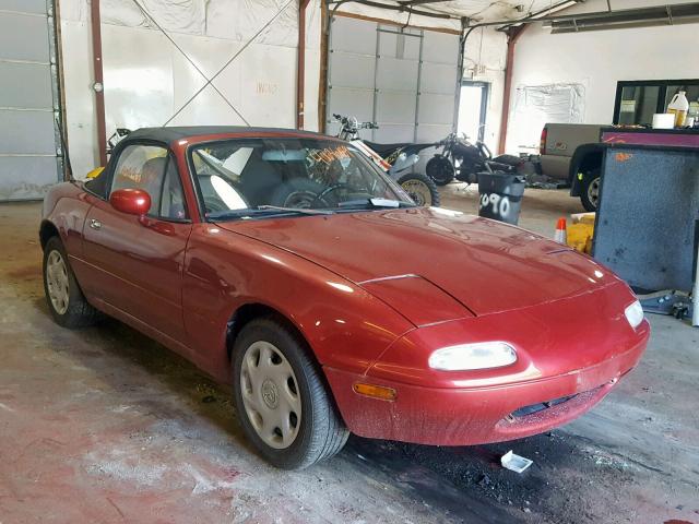 JM1NA3511L0129388 - 1990 MAZDA MX-5 MIATA MAROON photo 1