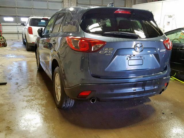 JM3KE4CEXD0130213 - 2013 MAZDA CX-5 TOURI BLUE photo 3