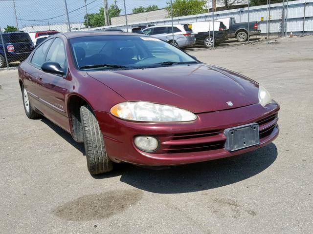 2B3HD56J1XH789352 - 1999 DODGE INTREPID E BURGUNDY photo 1