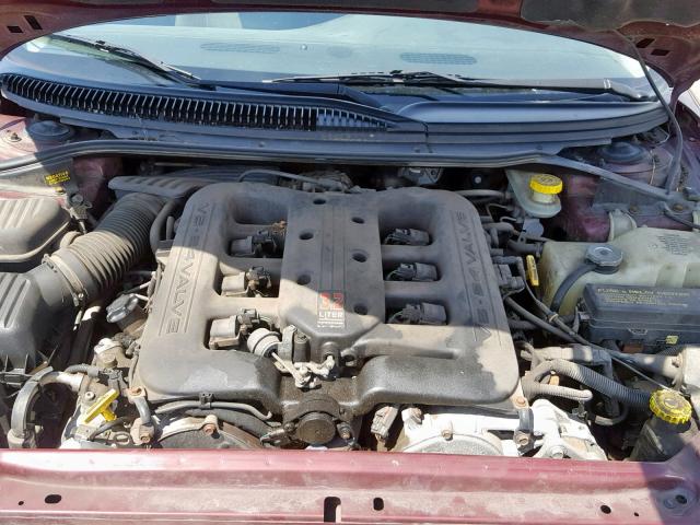 2B3HD56J1XH789352 - 1999 DODGE INTREPID E BURGUNDY photo 7