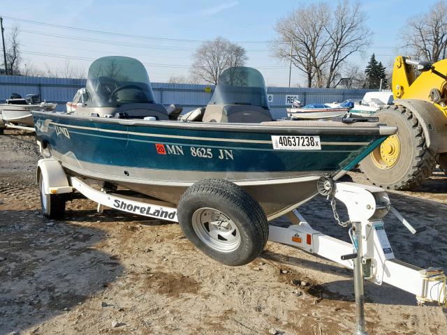 LUNCV148B303 - 2003 LUND BOAT W/TRL GREEN photo 1