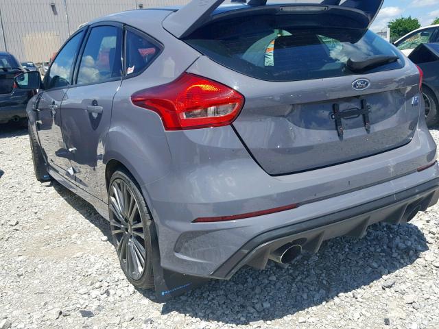 WF0DP3TH8H4123899 - 2017 FORD FOCUS RS GRAY photo 3