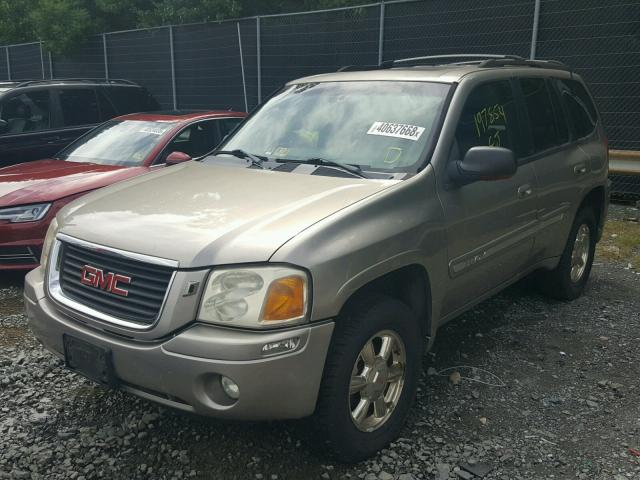 1GKDT13S322358569 - 2002 GMC ENVOY BEIGE photo 2