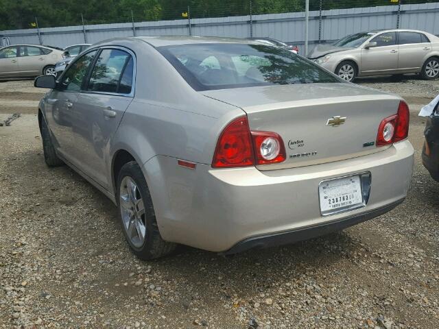 1G1ZC5E05AF199106 - 2010 CHEVROLET MALIBU 1LT TAN photo 3