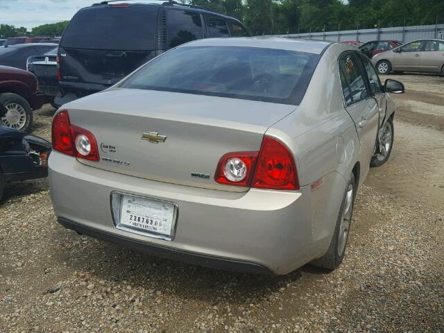 1G1ZC5E05AF199106 - 2010 CHEVROLET MALIBU 1LT TAN photo 4