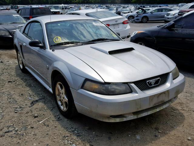 1FAFP404X4F114676 - 2004 FORD MUSTANG SILVER photo 1
