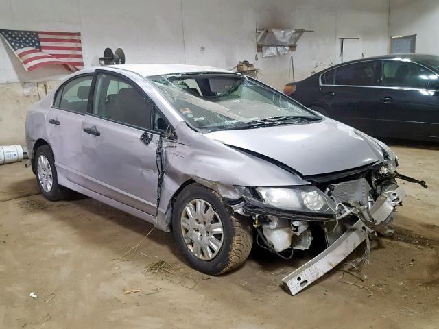 2HGFA1F36AH557685 - 2010 HONDA CIVIC VP SILVER photo 1