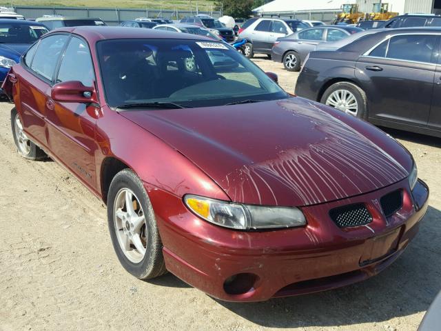 1G2WK52J92F229644 - 2002 PONTIAC GRAND PRIX BURGUNDY photo 1