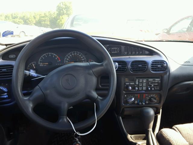 1G2WK52J92F229644 - 2002 PONTIAC GRAND PRIX BURGUNDY photo 9