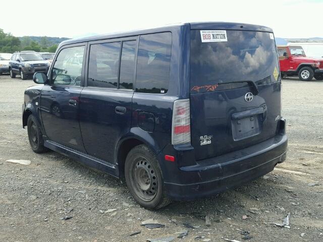 JTLKT324340162281 - 2004 TOYOTA SCION XB Mavi foto 3