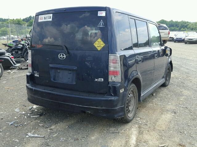 JTLKT324340162281 - 2004 TOYOTA SCION XB Mavi foto 4
