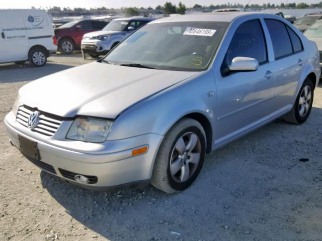 3VWSE69M53M061720 - 2003 VOLKSWAGEN JETTA GLS SILVER photo 2