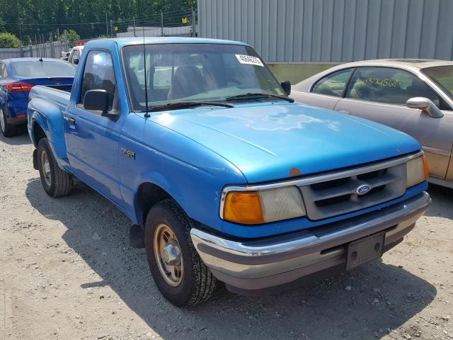 1FTCR10A6TPB32760 - 1996 FORD RANGER BLUE photo 1