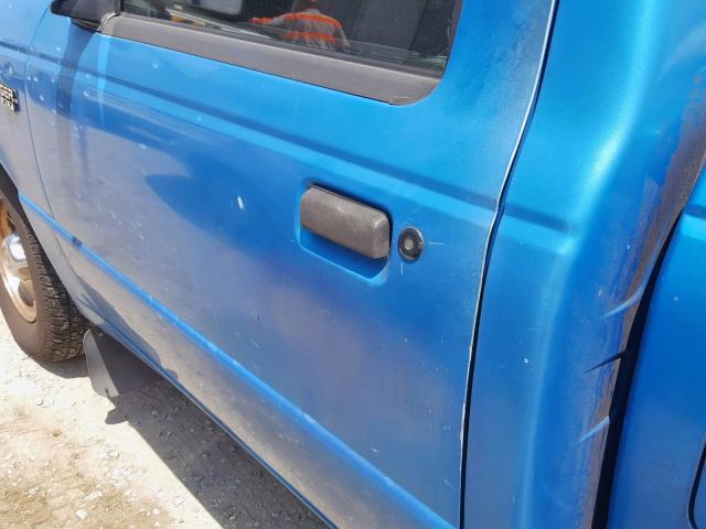 1FTCR10A6TPB32760 - 1996 FORD RANGER BLUE photo 9