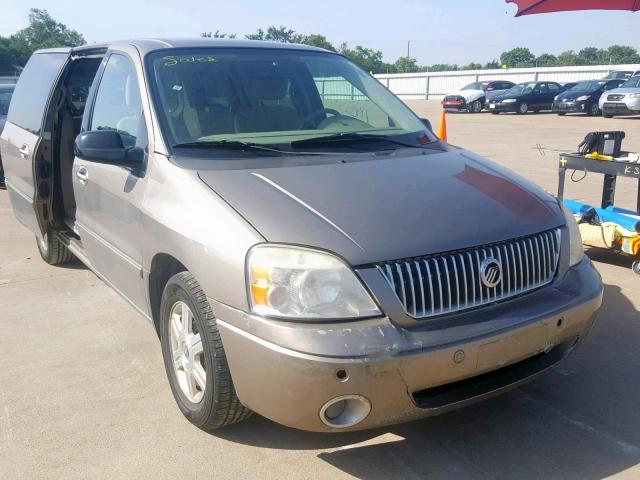 2MRZA21275BJ06125 - 2005 MERCURY MONTEREY C BEIGE photo 1