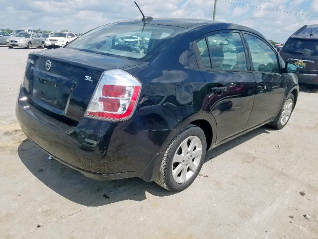 3N1AB61E89L623204 - 2009 NISSAN SENTRA 2.0 BLACK photo 4