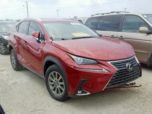 JTJBARBZ4K2202415 - 2019 LEXUS NX 300 MAROON photo 1