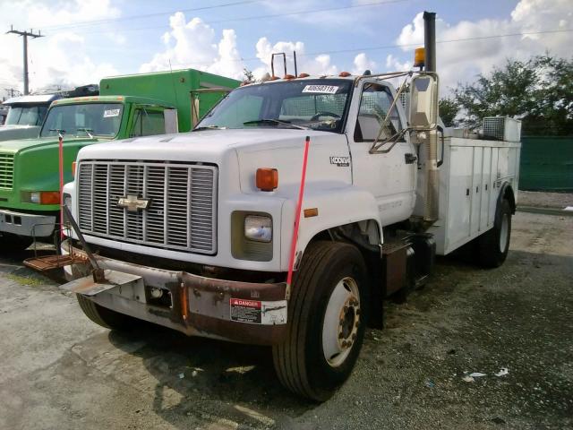 1GBM7H1JXSJ110638 - 1995 CHEVROLET KODIAK C7H WHITE photo 2