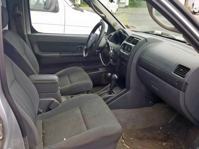 1N6ED29Y02C330993 - 2002 NISSAN FRONTIER C GRAY photo 5