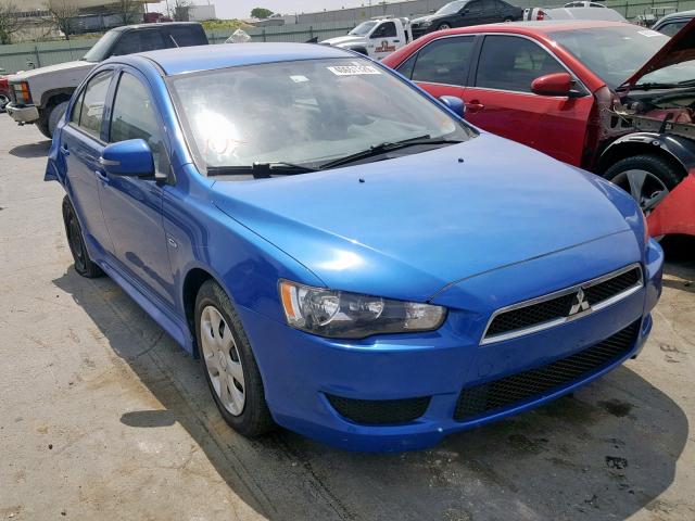 JA32U2FU8FU017423 - 2015 MITSUBISHI LANCER ES BLUE photo 1