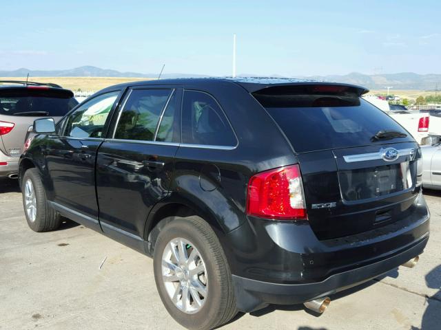 2FMDK3KC6BBA00358 - 2011 FORD EDGE LIMIT BLACK photo 3