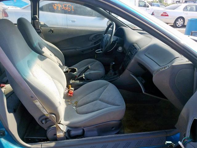 1ZVLT20A0T5107577 - 1996 FORD PROBE BASE TEAL photo 5