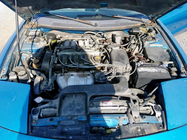1ZVLT20A0T5107577 - 1996 FORD PROBE BASE TEAL photo 7