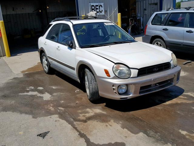 JF1GG68532H814540 - 2002 SUBARU IMPREZA OU WHITE photo 1