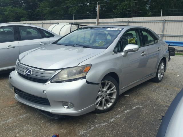 JTHBB1BA4A2003146 - 2010 LEXUS HS 250H SILVER photo 2