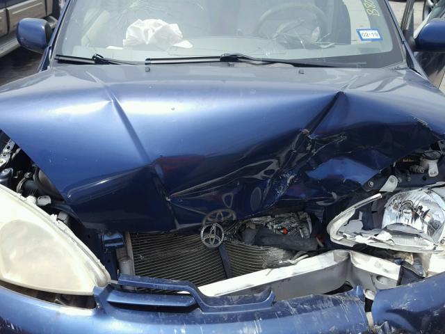 JT2BK12U020060381 - 2002 TOYOTA PRIUS BLUE photo 7